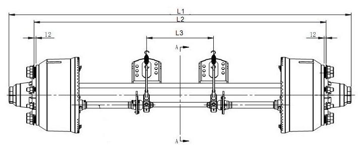 14T German axle schematics