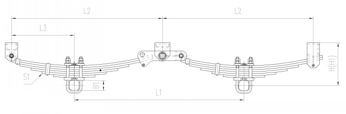 tandem suspension schematics